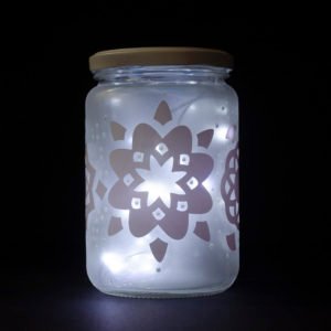 Mandala IlluminART Lantern-Naty-Recycled